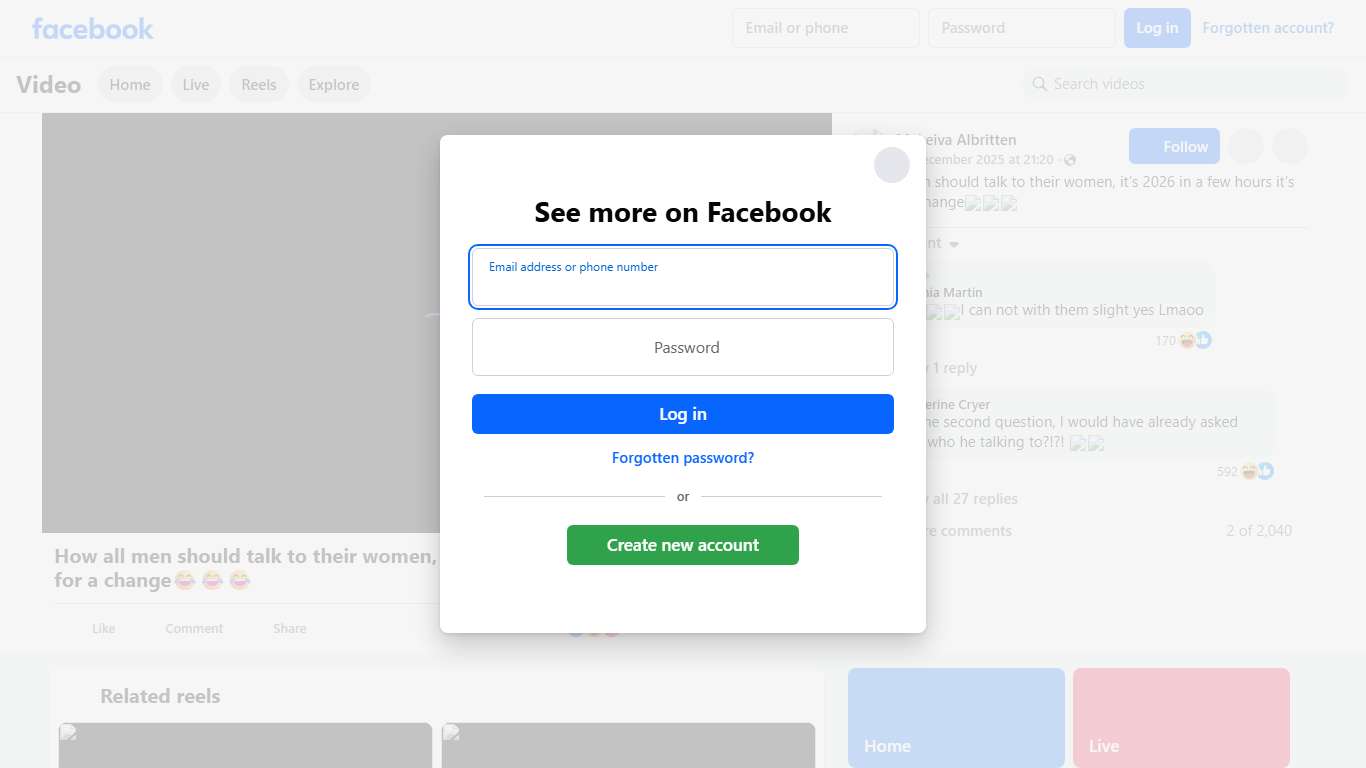 How all men should talk to their women, it’s 2026 in a few hours it’s time for a change😂😂😂 | Makeiva Albritten | Facebook
